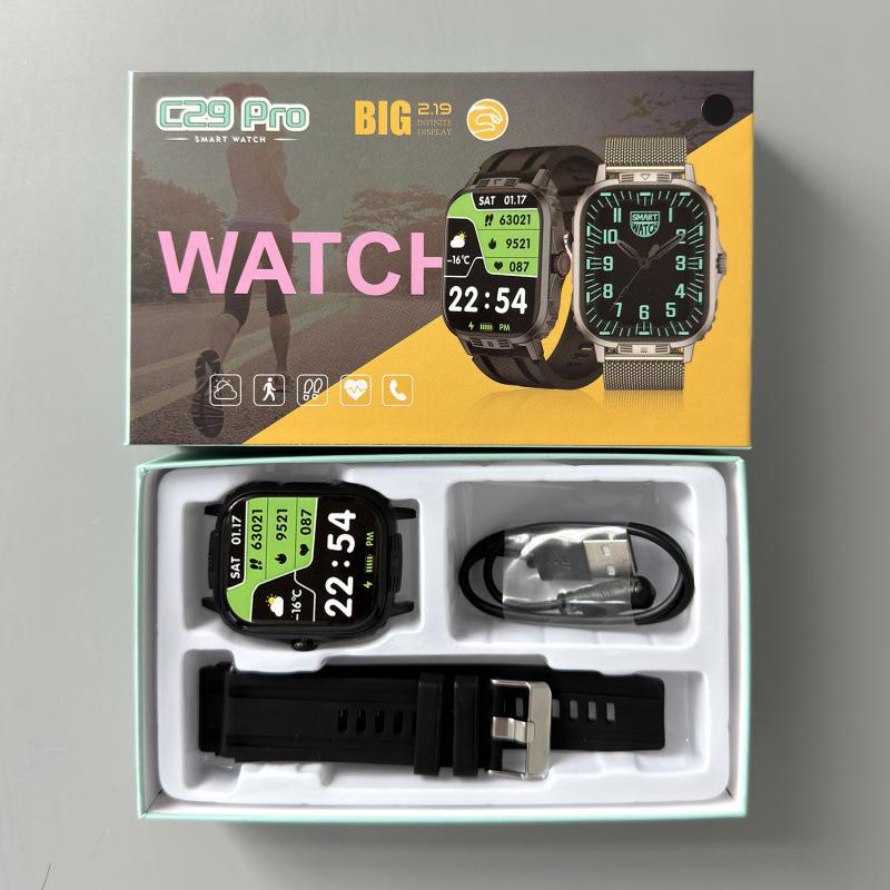 Huami GTS4 Smart Watch: Y13 Bluetooth Call, Health Monitor, Heart Rate, Exercise Tracking.