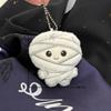 Cartoon Animal Halloween Plush Pendant Cute Mummy Skeleton Pumpkin Soft Hanging Ornament for Party Favors Kids Gifts