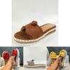 Breathable Bow Knot Sandals Shoes Women With Flexible Sole And Padded Insole For Comfort