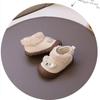 One-year-old baby snow boots winter baby cotton shoes soft-soled toddler shoes 3-6-12 month infant velvet warm shoes