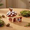 Yousheng Simulated Squirrel Ornament 3D Print Fidget Toy with Articulated Joints Stress Relief Ornament for Home Decoration