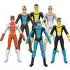 28cm Anime Unbesiegbarer Omni-Man DC Superheld Cosplay Plüschpuppe Abstrakte Mausfigur Ganzkörper Drahtskelett Formbar Geschenk