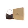 Coach Laurel 31 Classic Monogram Embossed Canvas Shoulder Bag Large Women Shoulder Bag Brown CBL85-IMS2K