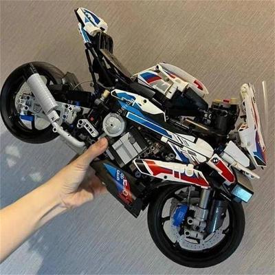 Motorrad M 1000Rr Hightech-Baustein Speed Motorrad Steine Lernspielzeug Fahrzeugmodelle 1920 Teile