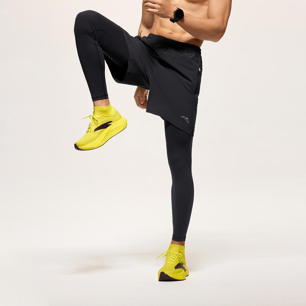 Men's Pants ANTA Sports Pants Men's Black Moderate
