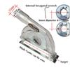 Clear Cutting Dust Shroud Grinding Cover for Angle Grinder & 3in/4in/5in Saw Blades