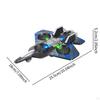 Foam Remote Airplane Aircraft Toy Kids RC Plane Fighter for Living Room Garden