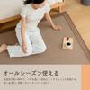 HARUMIN Carpet Rug New Hemp Style Rug 130 X 190cm Rug Living Room Mat Wide Hem Processing All Seasons Floor Protection Brown [2025 Idea] (Approx. 1.5