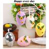 Easter Egg Decoration Creative DIY Weaving Egg Decoration Party Easter Egg Props