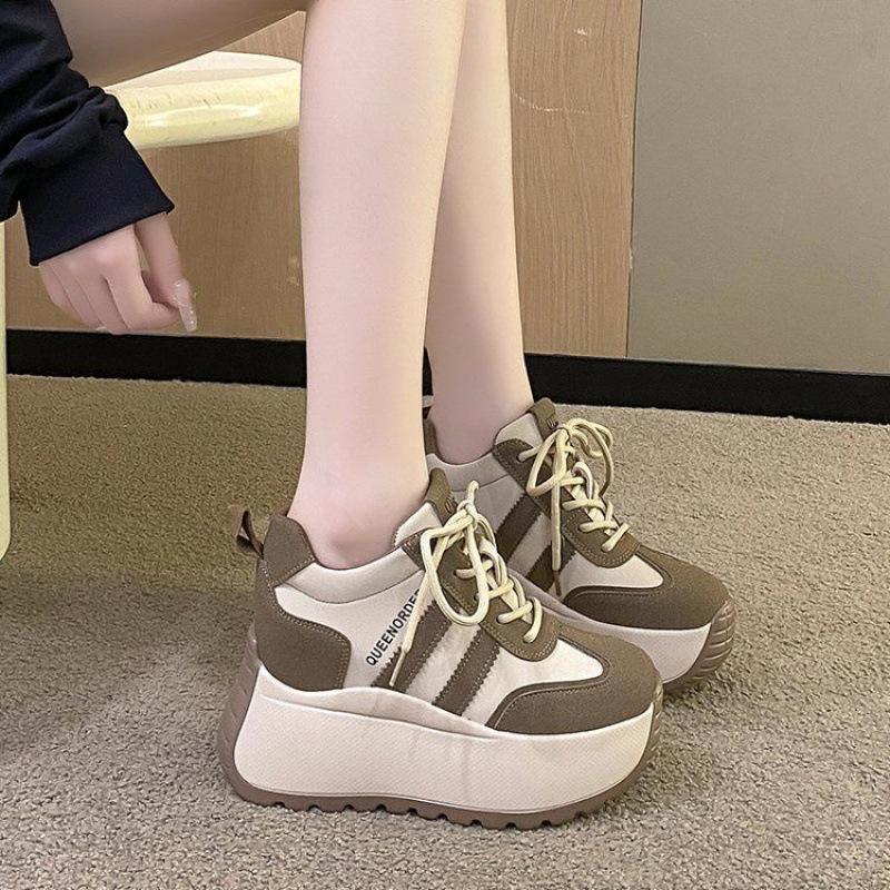 Zhao Ruth platform sneakers Forrest Gump shoes 6cm height increase 2025 popular versatile autumn new muffin dad shoes