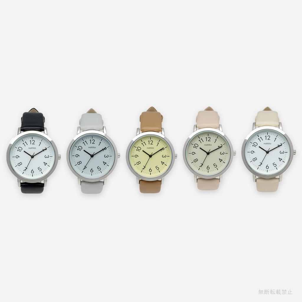 Field work Ines Synthetic Leather Band Leather Watch Simple Cute Casual Everyday Braun MKL2027-4 BR