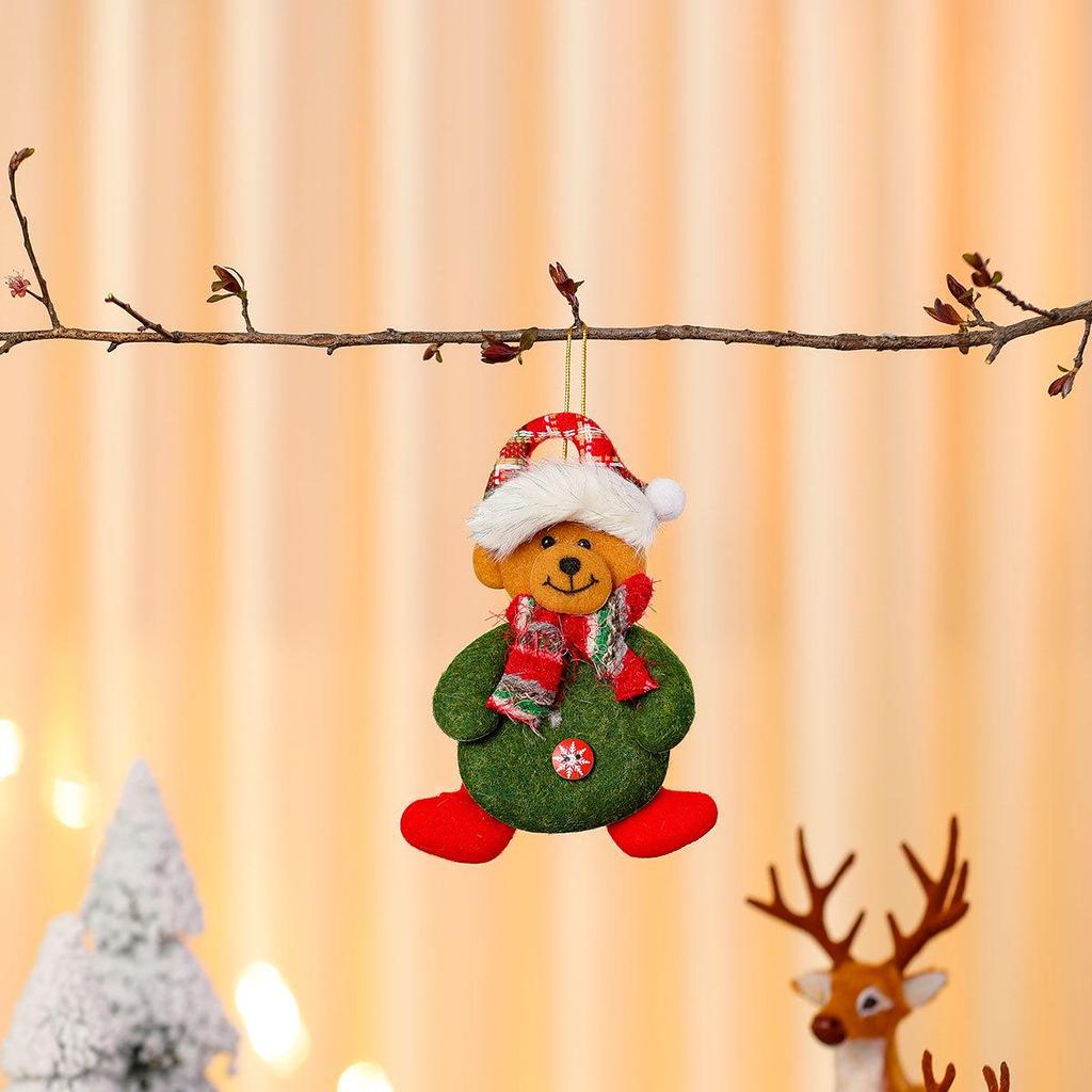 Colección de Colgantes de Muñecos de Tela Nuevos 2025: Adornos para el árbol de Navidad y pequeños regalos