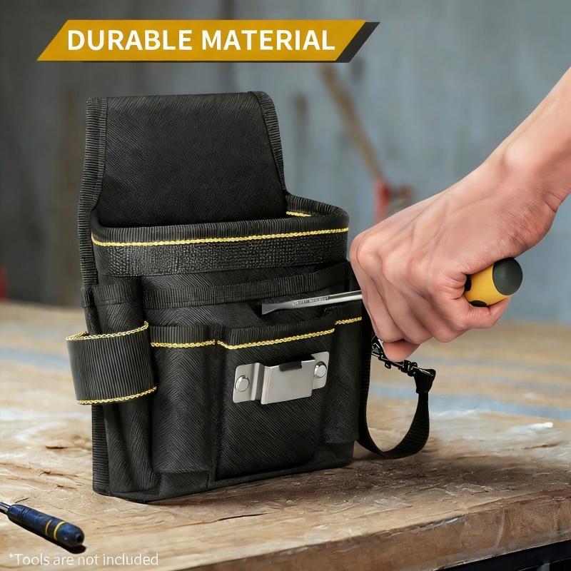 Nwe Electrician Tool Bag Waist Pack Heavy Duty Canvas Oxford Cloth Multi Functional Hardware Tool Pouch