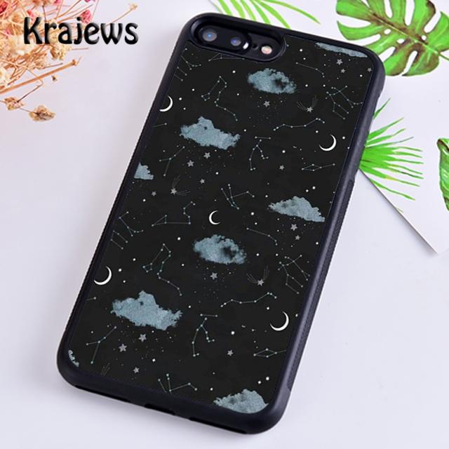Krajews Starry Night space constellations stars Phone Case For iPhone 17 Air 16 15 14 plus 11 12 13 pro max coque Fundas