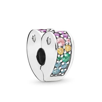 Nuova Coppa Europea Farfalla Rosa Rossa Rosa Distanziatore Clip Fai da te Perline Adatto Charms Originali Argento 925 Braccialetto Fai da te Gioielli da Donna