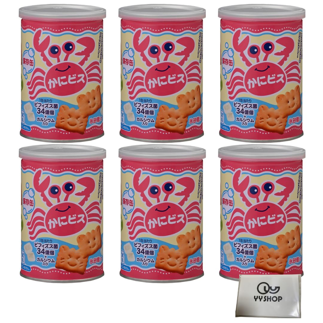 

Sanritsu Kanibisu Canned 100g x Stockpile Original Tissues Food, 6-pack, +