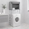 Day and Night - Day and Night Shelf 2 Levels Gray Iron Washing Machine 71x29.5x170.5cm