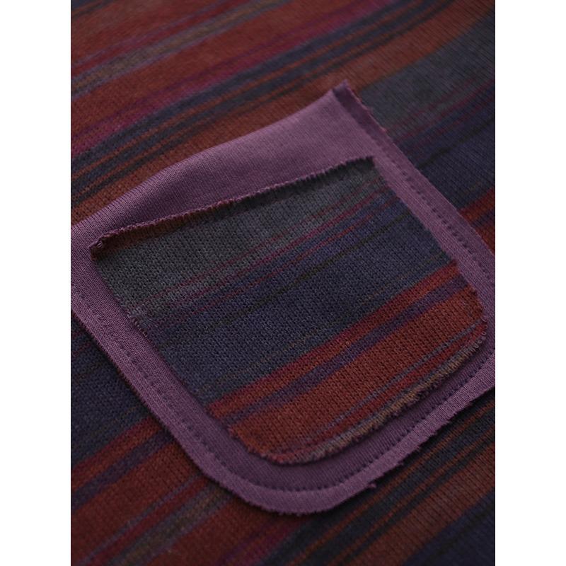 Dimanaf 2025 Plus Size Striped Hoodie Autumn T-shirt Women Long Sleeve Loose Tops Tees Orange