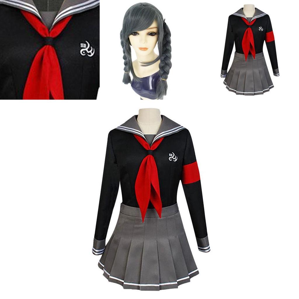 Danganronpa Peko Pekoyama Cosplay Kostüm Uniform Lebhaftes Hochwertiges Design