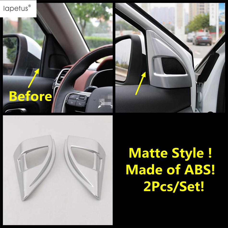 Dashboard AC Air Outlet Vents / Gear Shift Head / Handle Bowl Cover Trim Matte Accessories For Citroen C5 Aircross 2018 - 2024