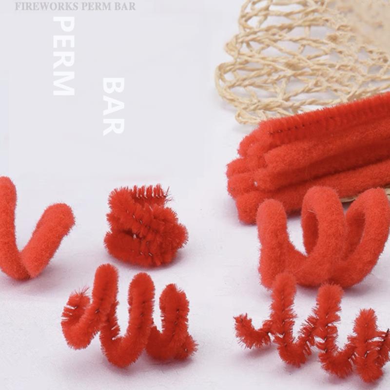 100pcs/pack Afro Hair Perm Rods Small Wavy Fluffy Corn Perm Rollers Curlers Bar Wild Curly Hair Maker Tools