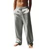 Men Loose Breathable Casual Hip Hop Straight Long Cargo Pants