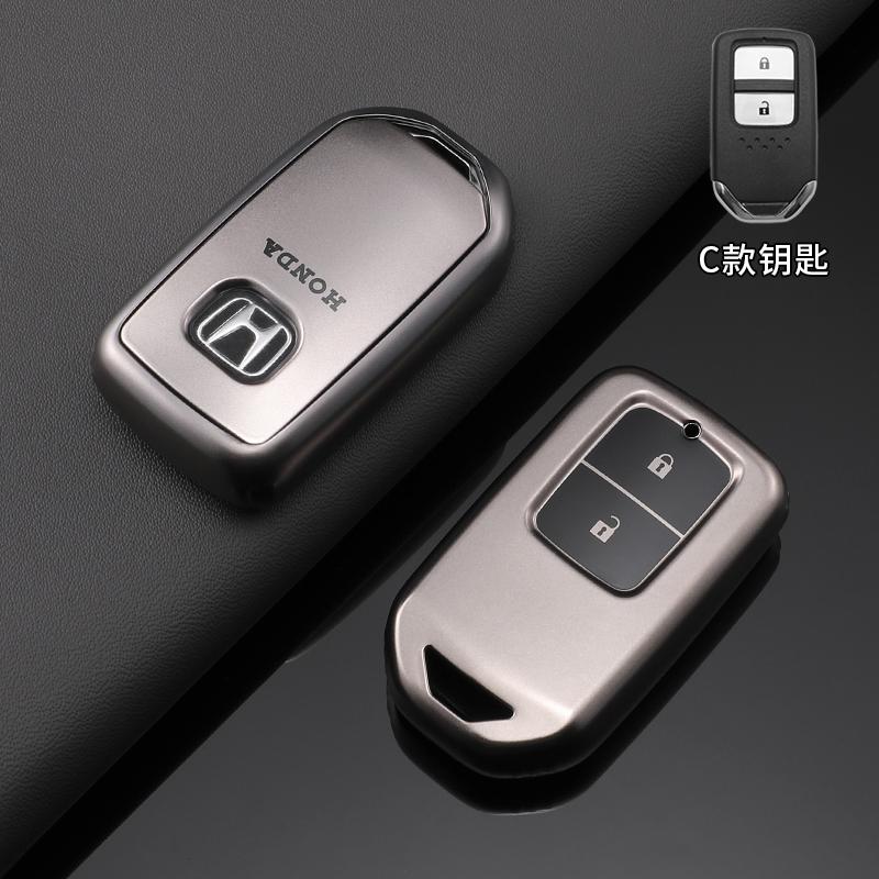 

Fashion TPU Car Remote Key Case Cover Holder Shell Fob For Honda Civic CR-V HR-V VEZEL JAZZ Accord Jade Crider Odyssey 2015-2018