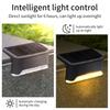 1pcs 4pcs Solar Deck Lights Outdoor Solar Lights Waterproof Garden Light Solar Stairs Light for Patio Stairs Railing Pathway