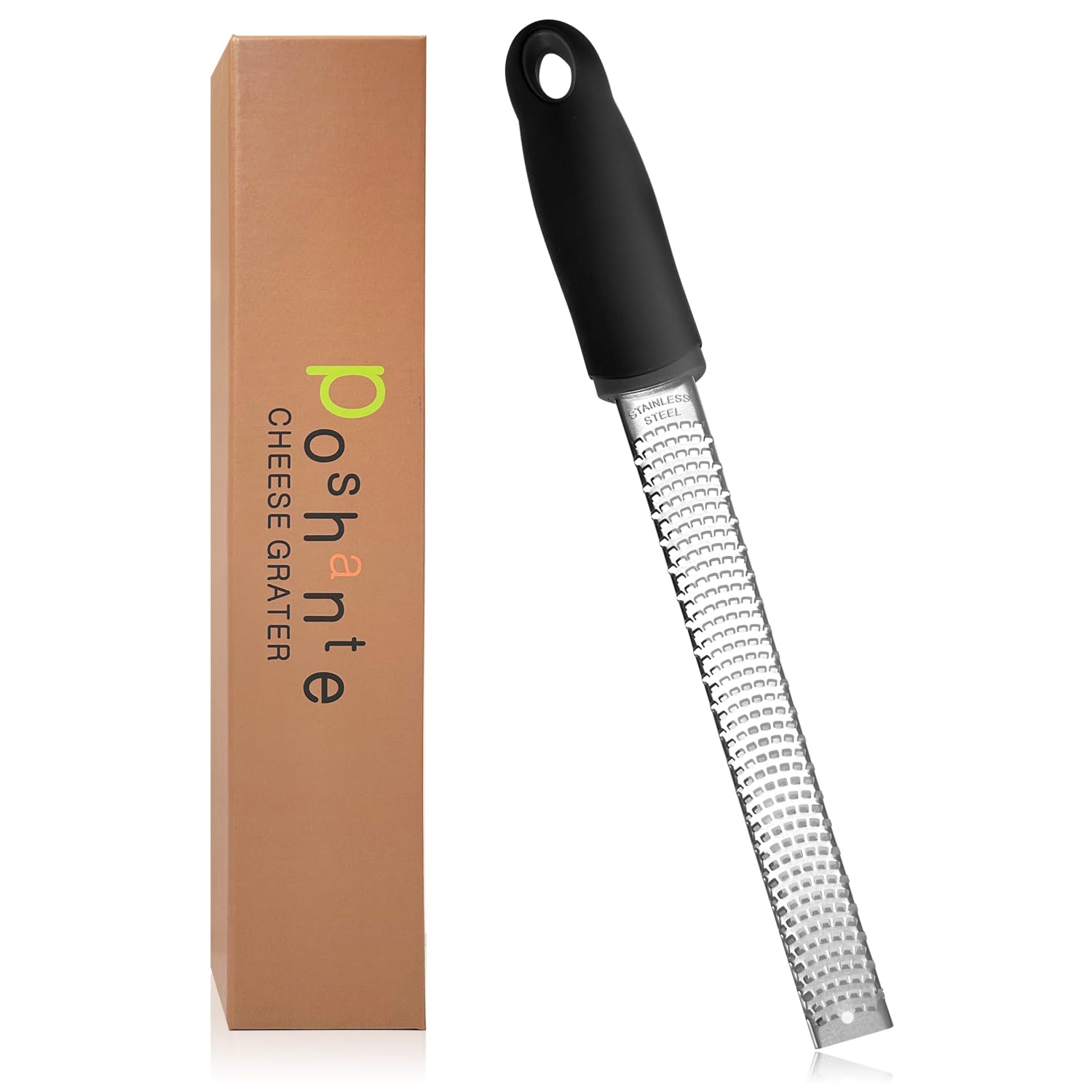 

[Food Coordinator Supervised] Poshante Grater, Cheese Grater, Grates Cheese, Parmesan, Ginger, Garlic