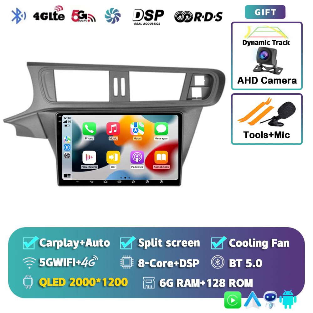 Android 14 Carplay Auto For Citroen C3-XR 2010-2018 Car Radio Multimedia Video Player Navigation GPS Stereo Head Unit Wifi+4G BT