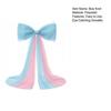 Giant Bow Decoration 39x59 Inch Large Tulle Ribbon Bow Knot for Party Wedding Birthday Wall Door Hanging Ornament Shower Decor & Gift Wrapping