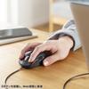Sanwa Supply Silent Wired Mouse (Tilt Wheel, High-Speed Scrolling) MA-YBS531BK