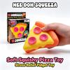 Nee Doh Squeezza Pizza Squishy Toy, Soft Squeeze Cheesy Fidget Toy, Realistic Pizza Shape Stress Relief Toy For Kids Adults