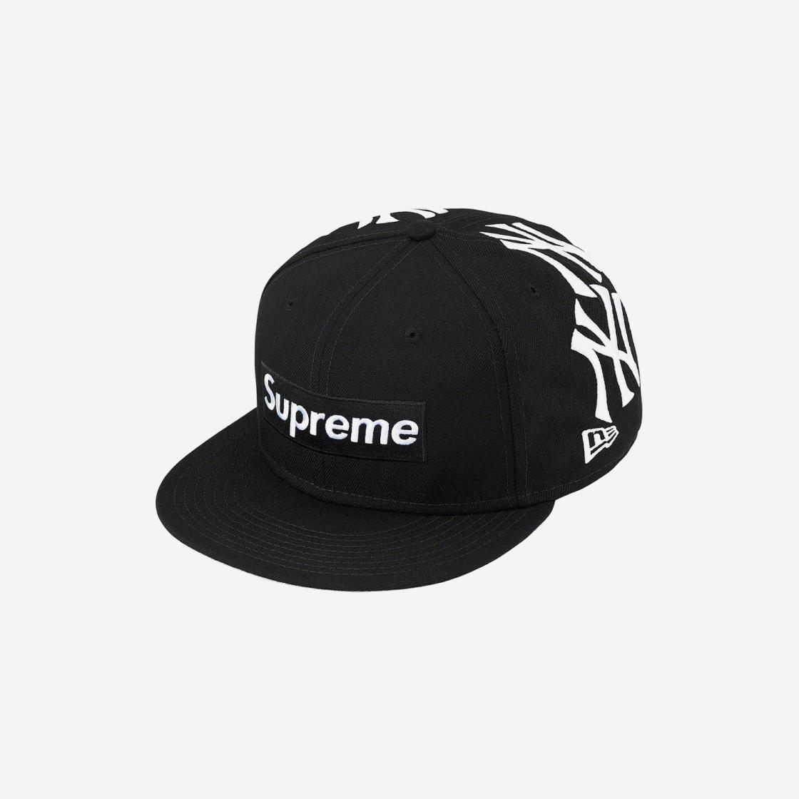 

Supreme x New York Yankees Box Logo New Era Black 21FW -
