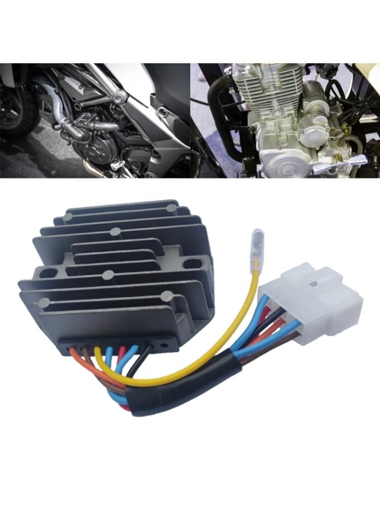 Motorcycles Voltage Regulator Rectifier For Yanmar 119653-7771011 119640-77711 RS5121 Easy To Install