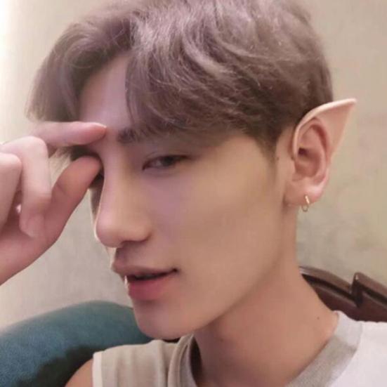 1 para miękkie długie sztuczne uszy elfa rekwizyt halloweenowy Cosplay Club Party Supplies