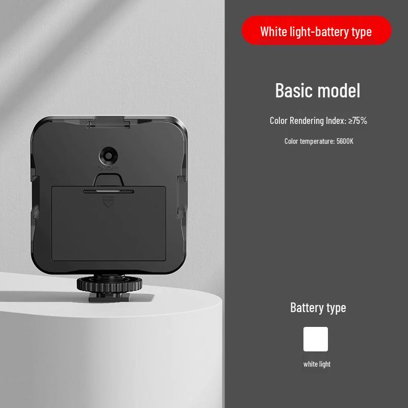 

Mini RGB Fill Light for Selfie, Live Streaming, and DSLR Photography
