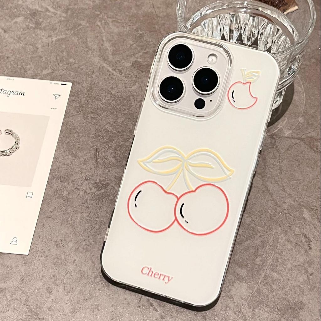 Line Cherry for IPhone16pomax for Apple 15pr Mobile Phone Gram 14 New Model 13 for Apple 16pro