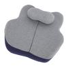 41x16x46cm Adjustable Lumbar Support Pillow Lower Back Waist Cushion for Office Chair Dark Blue