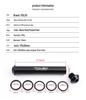 High-Strength BMX Thru-Axle Peg with 100x20 Aluminum Alloy Front Hub