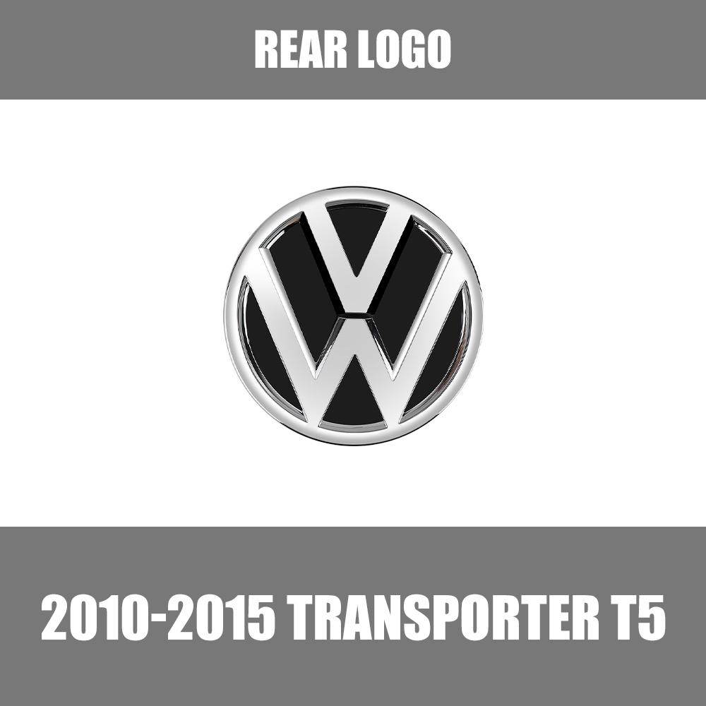 YNEPB1 1/2pcs Car Front Rear Trunk Logo Emblem Badge Sticker Decoration For Volkswagen VW Transporter T5 2010 2011 2012 2013 2015 2014