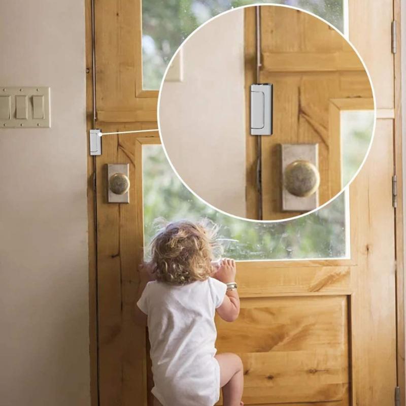 Enhanced Metal Reinforcement Lock for Home Security Defender Security Door Lock Childproof Easy To Install Use Dead Bolt