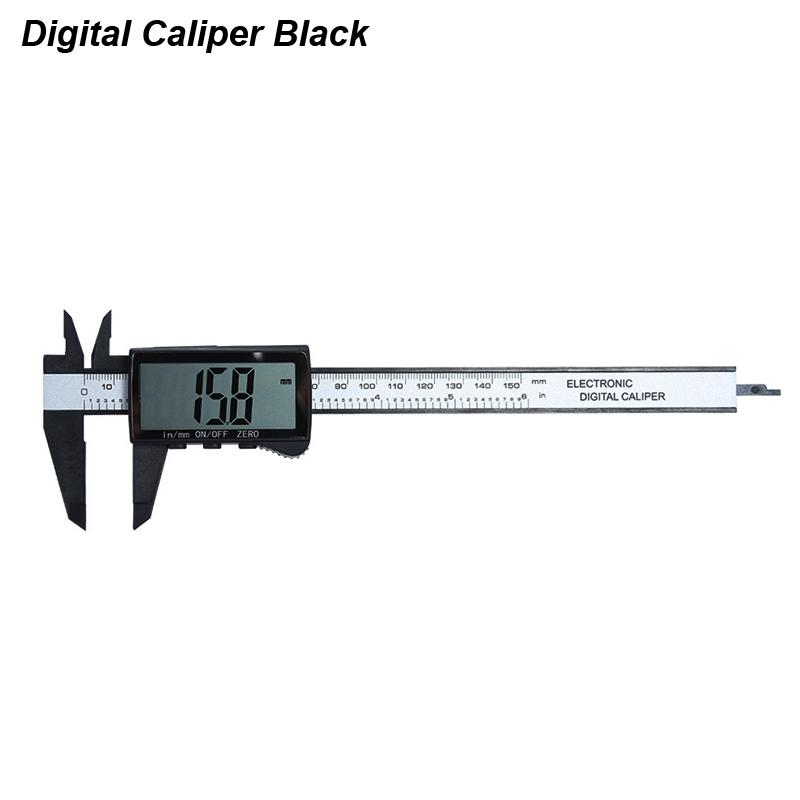 Plastic Digital Caliper Large LCD Screen Electronic Handle Vernier Measuring Piston Tool Micrometer Ruler Pachometer Gauge 150