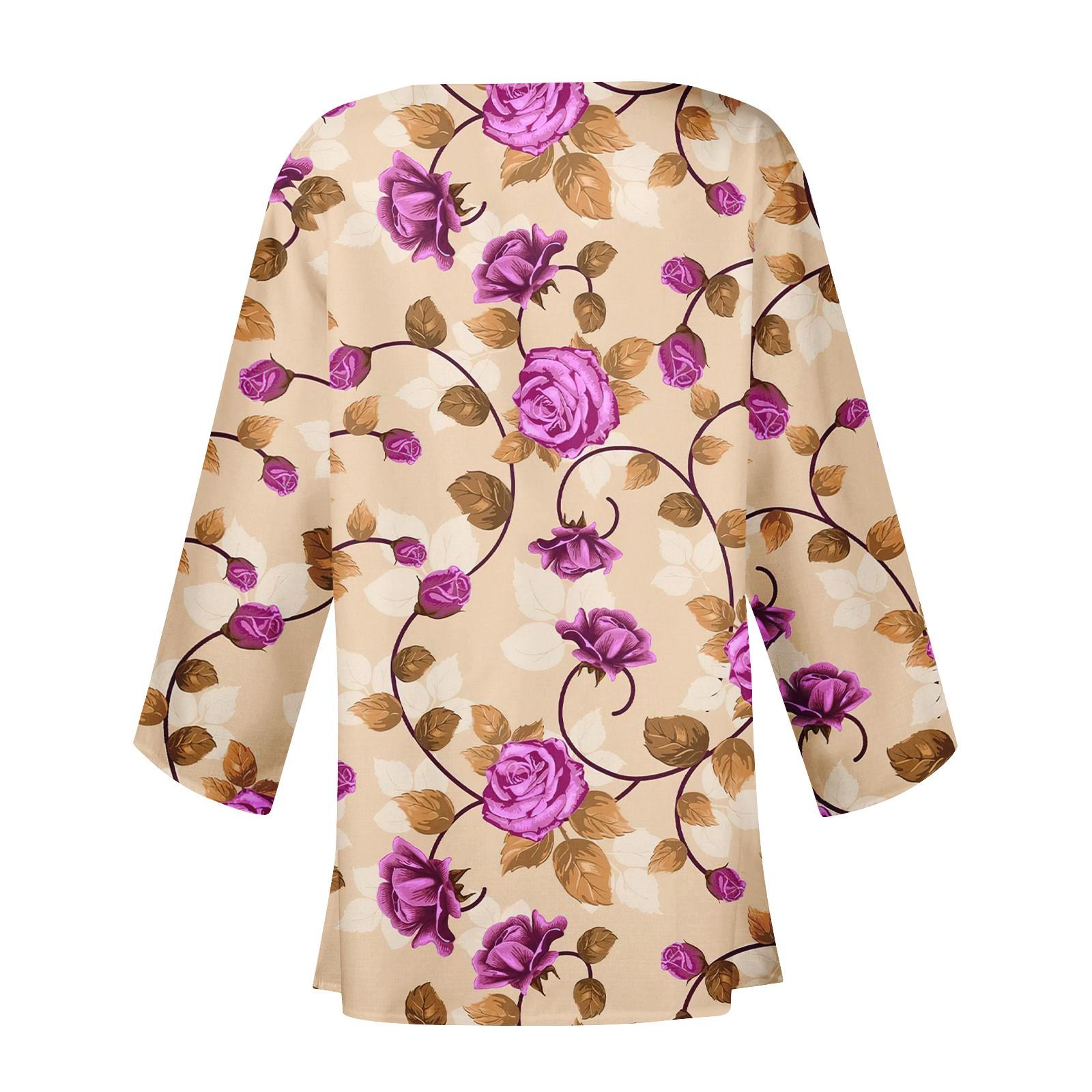 Женская повседневная модная легкая куртка средней длины с принтом — фото 5