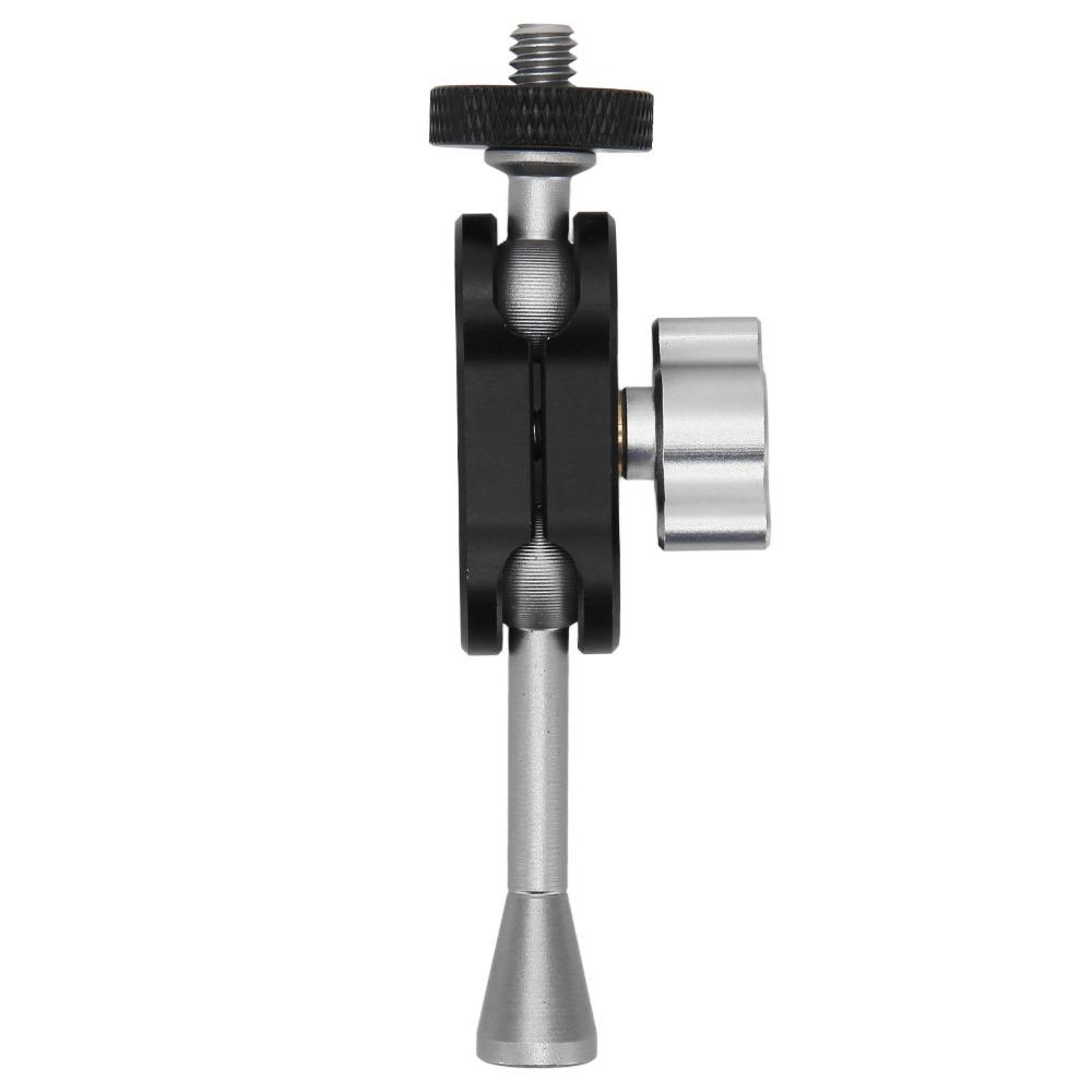 with 1/4 Inch 20 Threaded Screw Adapter Camera Extension Mount Bar  for Live Microphone