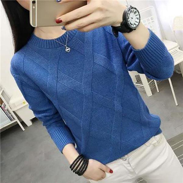 Women's Twist Pullover Loose Lazy Bottoming Sweaters Spring Autumn Sweater Outerwear Pull Femme S-3XL Plus Size