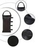 4 Stück Hochleistungs-Outdoor-Pavillon-Gewichte - Strapazierfähiges Polyester, Schwarz, Winddichte Sandsäcke für Sonnenschutz und Picknicks
