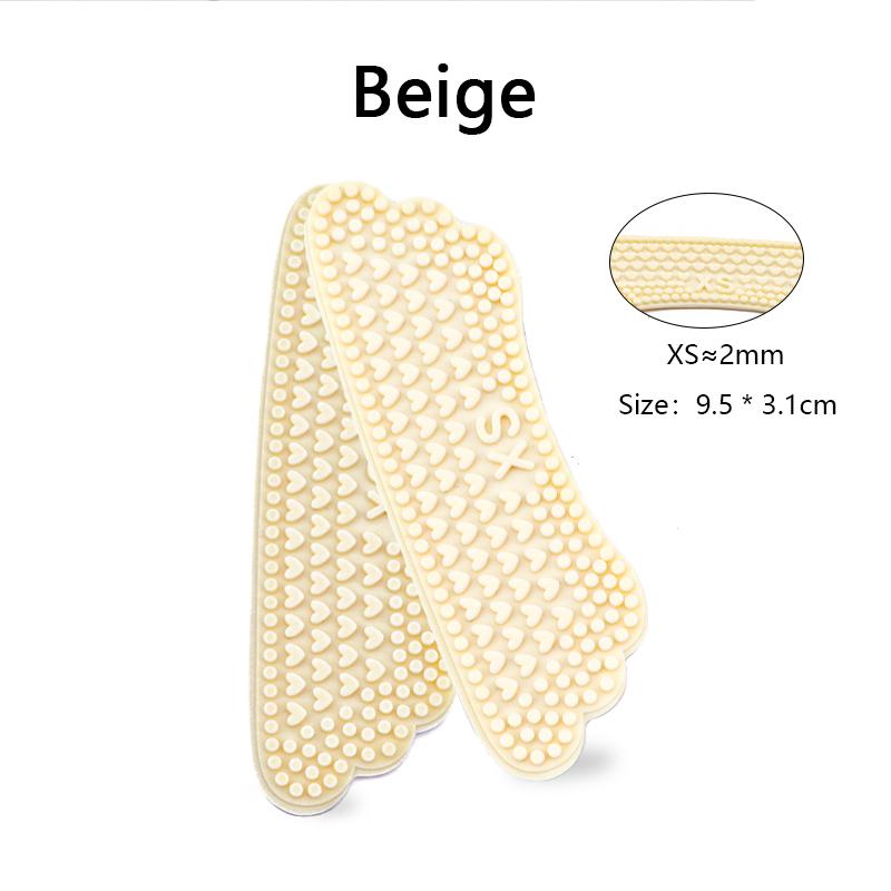 Silicone Gel Heel Cups Anti Pain Shoe Heel Stickers Insole for High Heels Heel Protector Pad Inserts Shoe Size Reducer for Women