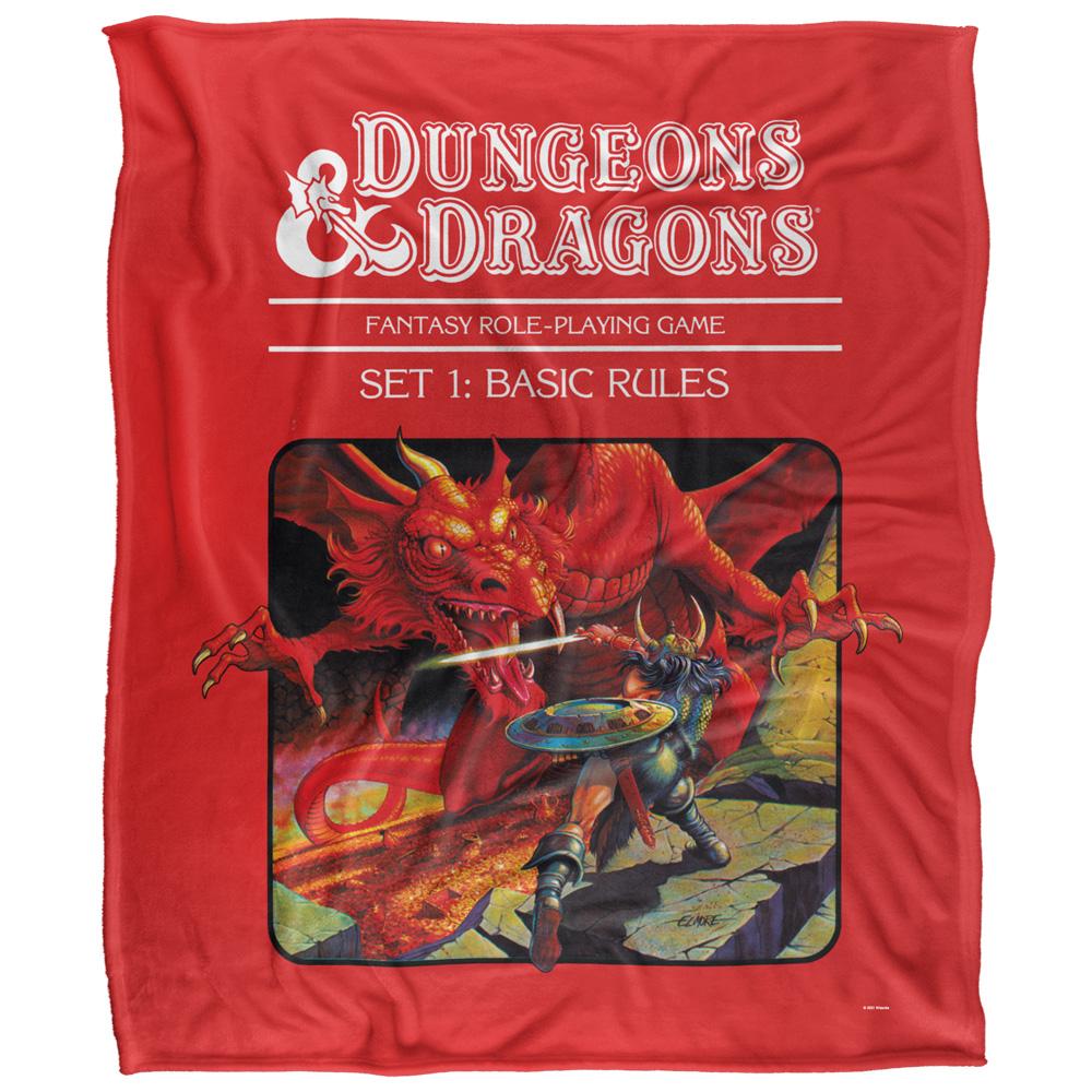 Dungeons & Dragons Basic Rules Cover Blanket