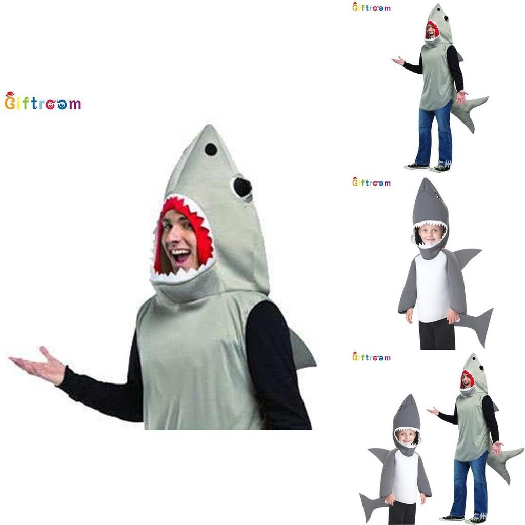 Fun And Festive Shark Outfit For Children Ideal For Ocean Adventure Dress Up